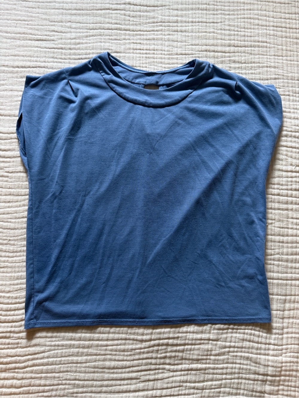 Athleta Girl All Around Tee Blue Size M 8-10 Athletic Top